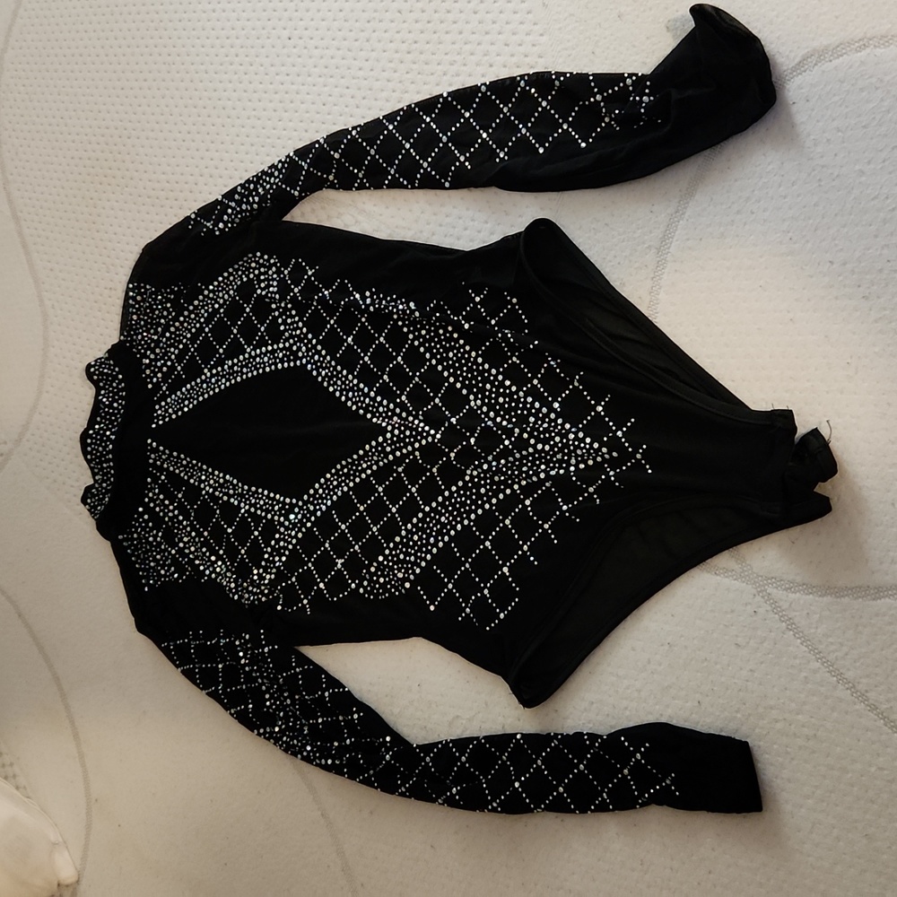 see thru long sleeve bodysuit for